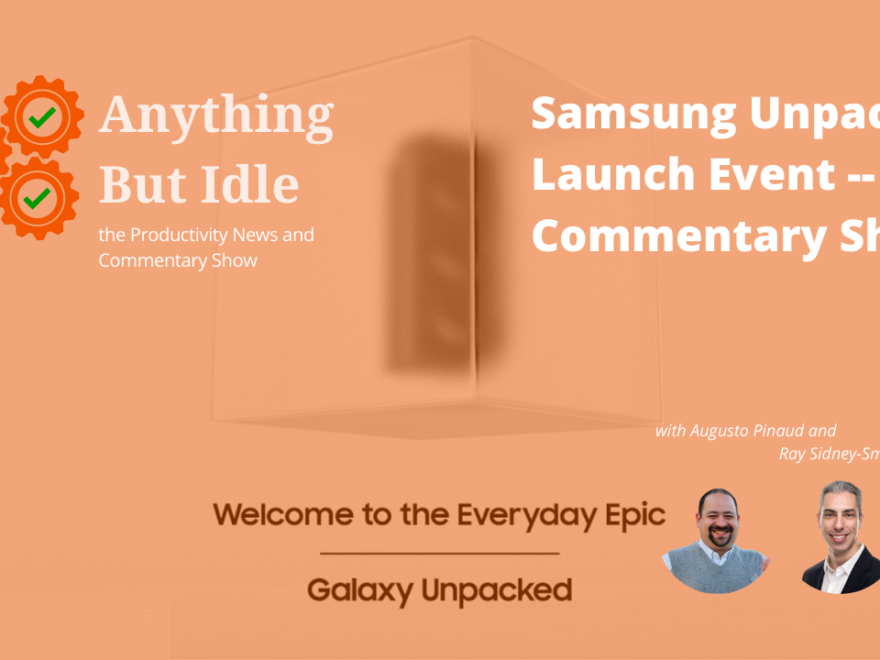 039 Commentary on Samsung Galaxy Unpacked 2021 Launch Event - YouTube