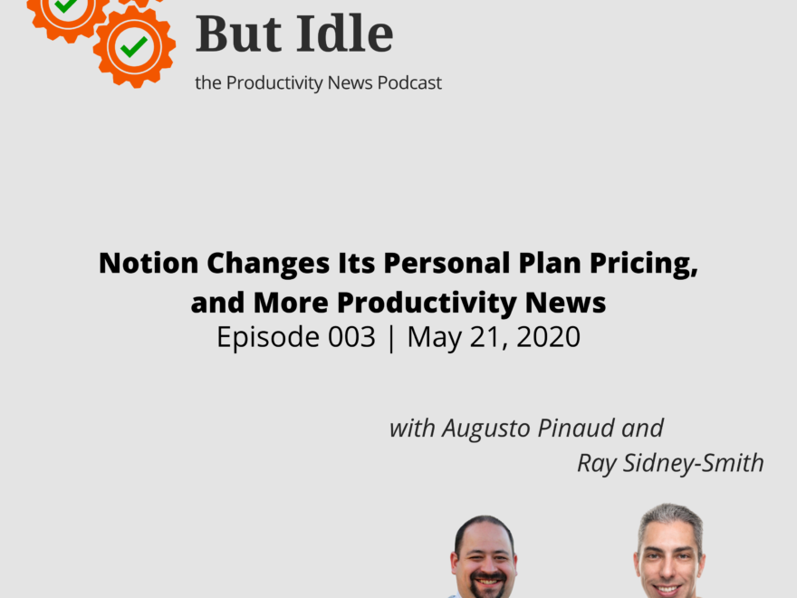 Notion Changes Its Personal Plan Pricing