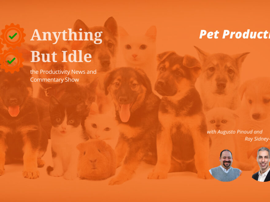 Pet Productivity - Anything But Idle